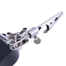 Desktop Magnifier Welding Magnifying Glass LED Holder Soldering Repair Tool Loupe Third Hand For Soldering Inspection Mirror LS - Default - View 4