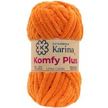 ESTAMBRE KOMFY PLUS PAQ 5 MADEJAS 100 GRS C/u COLOR POR PAQUETE ESTAMBRES KARINA - 173 Mirinda - Ver 2