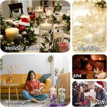 1000g Pearl Wax Candle Sand Set - Refillable Wax, Granular Wax DIY Scented Candle Granules, Scented Candle Refill Wax - Granular White Peak Wax - View 4