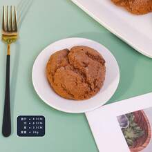 1个柔软慢回弹逼真裂纹面包模型，甜点展示装饰，食品摄影道具，PU材质 - 彩色 - 查看 7