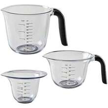 KitchenAid KQ298OSOBA Gourmet - Juego de 3 jarras medidoras, ónix(Onyx) - Multicolor - Ver 1