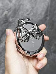 Foldable Travel Hair Brush With Detachable Mirror, Pocket Mirror, Compact Folding Design, Massage Brush, Suitable For Fitness, Travel, Handbag, Swimming And Other Occasions - Multicolor - View 5