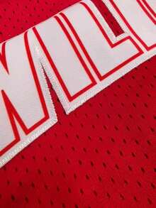 Men's Basketball Jersey 8 Red Embroidered Casual Sports Vest Round Neck Sleeveless Training Suit Spring - Red - View 4