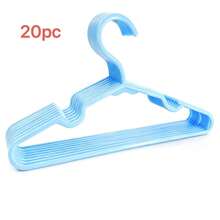 20pcs Plastic Shirt Hangers, Short Neck Shirt Hangers, Z-Shaped Shirt Hangers 30cm, Slim Lightweight Coat Hangers For Shirts Hoodies Jackets Dresses, Space-Saving Non-Slip Closet Organizers For Home Dorm Apartment, Baby Kids And Adult Wardrobe, Travel-Friendly Multi-Purpose Hangers For Seasonal Closet Refresh, Gift-Ready Back-To-School And Holiday Closet Makeover, Easy-Store Stackable Design - Multicolor - View 14