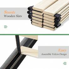 Twin/Queen/King Size Bed Frame With Linen Adjustable Headboard, Upholstered Platform Bed With Strong Wood Slats Support, Noise-Free Construction, Easy Assembly, No Box Spring Needed - 淺灰色 - 查看 7