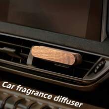 Juego de aromaterapia con clip para rejilla de ventilación del coche de madera de nogal natural, incluye 4 varillas de fragancia reemplazables (recambios no incluidos) - Sistema de fragancia con clip para el salpicadero, rejillas de ventilación y salidas de aire acondicionado, sin difusor necesario, regalo ideal para padres y propietarios de automóviles - registro - Ver 9
