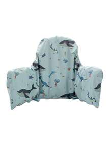1pc Baby High Chair Cushion Insert, Fits Various Inflatable Cushion High Chairs, Inflatable High Chair Accessory - Multicolor - View 9