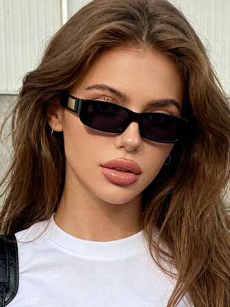 1pc Fashionable Multicolor Stylish Eyeglasses, Suitable For Daily Life, Outings, Parties, Travels, All Seasons