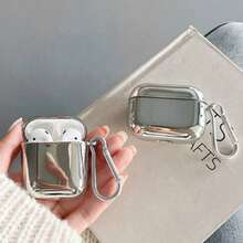 Electroplated Protective Case Compatible With Apple 1/2, Soft TPU Protective Cover For AirPods Pro 3, 4