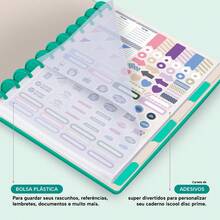 Disco Notebook + Iscool Hardcover 140 Sheets Smart Solid Colors - Green - View 4