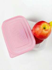 15pcs Transparent Plastic Food Storage Containers With Blue Lids - Stackable, Reusable, Ideal For Kitchen Organization - Suitable For Grains, Meats, Fruits And Vegetables - Dishwasher And Microwave - Multicolor - View 6