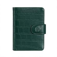 Portafoglio vintage di alta qualità multifunzione, porta carte di credito, custodia per passaporto, organizer da viaggio, copertina per passaporto, porta passaporto, custodia per passaporto da viaggio, leggero, impermeabile, accessori da viaggio, essenziali per crociere, essenziali per le vacanze, adatto per uomo e donna - Multicolore - Visualizzare 10