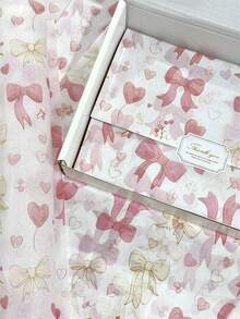 60/30/10 حزمة هدايا ورد الحب لعيد الحب - ورد بحجم 20 * 34 بوصة وتصميم فيونكة الحب، تغليف خفيف واقي، فيونكة حب وردية، تصميم حزمة الورد، نمط بالون الحب، مستخدم لتغليف الهدايا، حماية العناصر الهشة، ديكور المناسبات - خلفية بيضاء مع قوس - مشاهدة 7