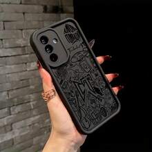 Funda de Teléfono de Lujo con Letras C-CT de Moda Popular Adecuada para for  Galaxy A26 A36 A55 A35 A06 A16 A05 A14 A24 A34 A54 A15 A05S A25 A23 A33 A53 A73 A13 4G 5G, Funda Trasera Suave de TPU Antigolpes, Funda de Teléfono Galaxy, Funda Vintage, Funda Divertida, Cubierta Móvil, Funda de Uso Diario, Estampado de Dibujos Animados, Diseño Moderno, Funda de Alta Calidad, Material Duradero, Cubierta de Serie, Accesorio de Teléfono Elegante, Propietarios de Smartphones, - Color 1 - Ver 2