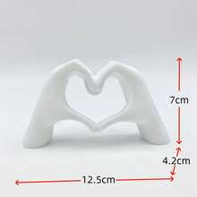3D Printed Heart-Shaped Model Home Desktop Decoration, Nordic Style Birthday Gift, Valentine's Day Gift