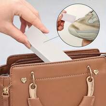 1pcs Shoe Cleaning Erasers - Heavy-Duty Shoe Stain Remover For Sneakers, Boots, Sneakers - Effective Dirt, Grime, Scuff & Odor Removal - Easy-To-Use Shoe Cleaner Pads - (1,2,3pcs Options), Sneaker Cleaner, Eraserlike Cleaner, Durable Erasers - 1PCS 白色 - 查看 3
