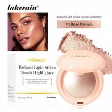 Lakerain 丝绒高光粉，自然光泽修容提亮妆容 - 彩色 - 查看 14
