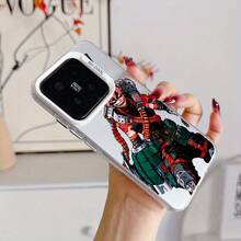Funda de teléfono de moda clásica estilo  de marca de influencer, adecuada para Xiaomi Redmi A5, A3, 14C, 13C, 12C, 10C, 9C, K70, Note 14, 13, 12, 11, 11s, 10, 10s Pro Plus 4G/5G, cubierta trasera dura mate plateada, diseño creativo y genial - Mezcla de colores - Ver 8