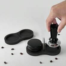 51/53/58mm Coffee Powder Distributor And Dosing Funnel/Dosing Tray, Espresso Coffee Distributing Tool, 51/53/58mm, Espresso Coffee Powder Distributor, Espresso Coffee Powder Leveler, Coffee Powder Distributing Tool For Portafilter Espresso Machines - Multicolor - View 10