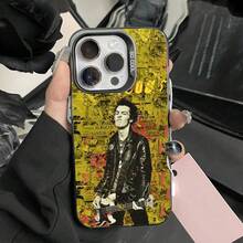 Funda de teléfono Rock S-Sid V-Vicious para 17,16,15,14,13,12,11,Pro,Max,Plus, anti-caída, negra mate, parachoques duro - Z5 - Ver 9