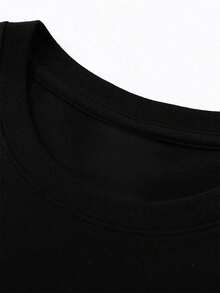 Allseason Apparel Toronto Tempo 2 Graphic T-Shirt - Unisex Heavyweight 100% Cotton Loose Fit Streetwear Tee With Bold Toronto Tempo Logo, Everyday Casual Shirt For Men & Women (S-XXXL, Black) - Machine Washab - 黑色 - 查看 3