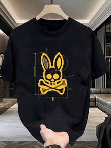 Unisex T-Shirt For Boys And Girls. Kids' T-Shirt. Shipping From Mexico. Premium Breathable Fabric. Casual Short-Sleeved Crew Neck T-Shirt For Boys. Summer Outfit For Boys. Christmas Top, A Must-Have For The Holiday Season, A Great Gift For Children In The New Year. - 黑色 - 查看 6