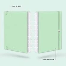 Disco Notebook + Iscool Hardcover 140 Sheets Smart Solid Colors - Mint Green - View 3