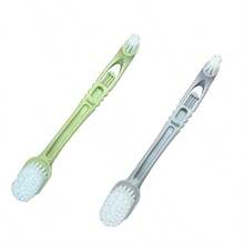 Bird Cage Cleaning Tool With 2 Brushes And Long Handle, For Cleaning Bird & Parrot Cage Habitat