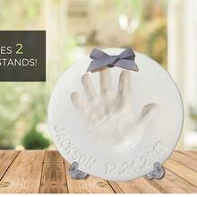 DIY 轻质粘土吊坠，宠物爪印纪念装饰套装，个性化宠物爪印套装，心形纪念品，首个圣诞节装饰品，简易免烤粘土印模，万圣节和圣诞节礼物 - 均碼 - 查看 9