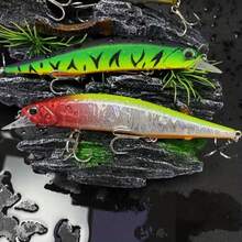 1pc 13.5cm/5.31in 18.5g/0.65oz Floating Troll Fishing Lure, Jointed Hard Bait, Diving Swimbait, Fishing Tackle, Surface Jumping Lure, Smart Fishing Device, Freshwater Fishing, Saltwater Fishing, Floating Bait, Wobbling Action, High Quality Lure, Precision Crafted Bait, Surface Lure, Sportfishing, Bass Fishing