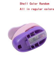 (Shell Color Random)1pc Circle Punch Circle Paper Punch Punches For Crafting Circle Hole Punch Circle Cutter For Scrapbook, Cards, DIY Albums Photos(Random Color) Back To School - Multicolor - View 18