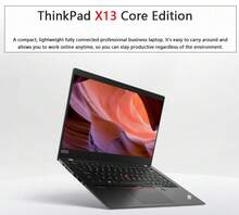 Lenovo 翻新13.3英寸笔记本电脑，X13轻薄便携商务本，搭载第十代i5处理器，型号为X13_i5 10th Gen_8G_256G，适用于办公、设计、制作、娱乐休闲等多种用途。