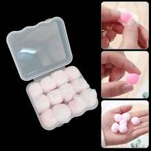Wax Cotton Earplugs Swimming Ear Plugs Noise Reduction Sleeping Snoring Sound Insulation Hearing Protection Soundproof - Multicolor - View 2