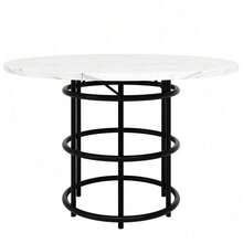 Dining Tables - Black + MDF+Metal - View 10