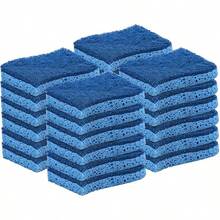CELOX 24 Pack Non-Scratch Dish Sponge, Dual Sided Kitchen Sponges For Dishes, Long Lasting Dishwashing Household Cleaning Sponges For Kitchen, Easy To Dry And Reusable - Blue - View 1