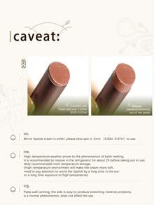 GIRLCULT Velvet Matte Lipstick S05 Sunset Earth, Soft Focus Effect, Brightening, Luxurious Makeup, Lightweight Smooth Texture, Non-Heavy, Easy To Apply, High Color Payoff, Long-Lasting, Nourishing Lips, Gift Set - S05 Sunset Terra - 查看 10