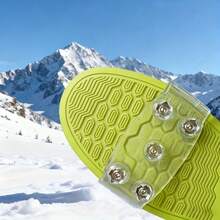 2个防滑冰爪 - 耐磨耐腐蚀，适合冬季驾驶、步行、徒步旅行