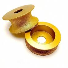 74mm Brazing Diamond Profiling Wheels for Marble and Granite Angle Grinder Grinding Wheel Edging DiscsGrinding Wheels - 25 mm - Ver 5