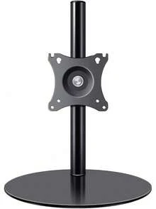 Soporte Escritorio Independiente para Monitor Computadora LCD Individual,Elevador para Pantalla 14 a 27 Pulgadas con,Altura Ajustable,Rotación,Sostiene una Pantalla Hasta 8Kg (Negro) - Negro - Ver 1