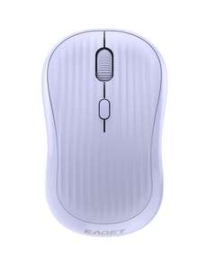 EAGET Ratón inalámbrico, receptor de 2.4GHz, agarre silencioso y cómodo para viajes, diseño portátil, adecuado para portátil/ordenador de escritorio/tableta, disponible en rosa, azul claro, blanco, amarillo, morado, compatible con tabletas Android y Windows, ratón inalámbrico recargable - Recolor - Ver 10