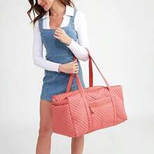 Vera Bradley Bolsa de viaje grande de algodón para mujer(Talla unica Provenza Paisley) - Multicolor - Ver 6