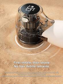 LED显示屏织物剃毛器，家用衣物除毛器，便携式毛衣除毛器