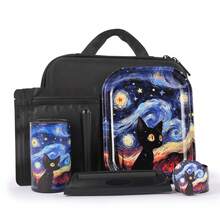OFFPUFF 18 Pieces Gorilla Themed Portable Stash Box Metal Grinder Rolling Tray Machine Combo - Gorilla - View 13