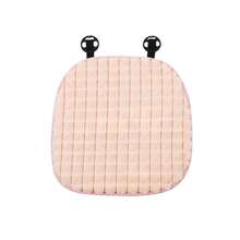 وسادة مقعد السيارة الناعمة المانعة للانزلاق قطعة واحدة، وسادة مقعد مريحة مغطاة جزئيًا، مناسبة لمعظم موديلات السيارات في فصلي الخريف والشتاء - وردي فاتح - مشاهدة 11