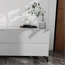 Self-Adhesive Wallpaper, Glossy Gray, Waterproof, Oil-Resistant, Vinyl Material, Suitable For Cabinets, Bathrooms, Furniture, Appliances, Home Decor, Modern Kitchen Decor