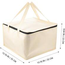 Cabilock Bolsa Térmica Aislante Para Alimentos Ideal Para Picnic Y Comida Caliente Bolsa De Aislamiento Para Pasteles Y Pizza Diseño Duradero Y Práctico - 1 - Ver 4