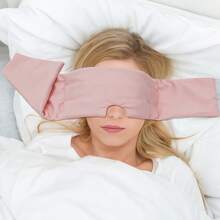 Weighted Eye Mask For Sleeping Soft Blackout Gravity Sleep Mask Gentle Pressure Eyes Cover With Adjustable Elastic For Men Women Side Sleeper Night Work Nap Travel Gifts - Multicolor - View 11