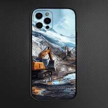 Classic C-Caterpillares Truck  Phone Case Compatible With  16,15,14,13,12,11 Plus,Pro Max, Soft Silicone Black Cover One 17 Case,  16 PrCover Compatible With  17 Pro Case,  17 Pro Max Case, IPho Case - z8 - Xem 8