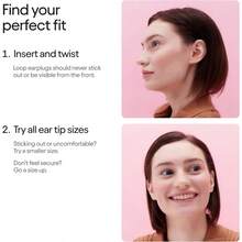 Engage 2 Ear Plugs Everyday Noise Relief With Clear Speech For Social Gatherings Work Conversation Parenting And Noise Sensitivity 16 DB Noise Reduction Earplugs - Rose - View 7