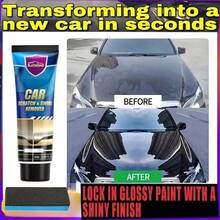 1-Pack Universal Car Scratch Repair Kit - A Multi-Purpose Car Paint Scratch Remover With Polishing Wax And Microfiber Sponge. Easy To Use, Restores Original Shine, And Compatible With All Paint Colors. - 1 set - 查看 4